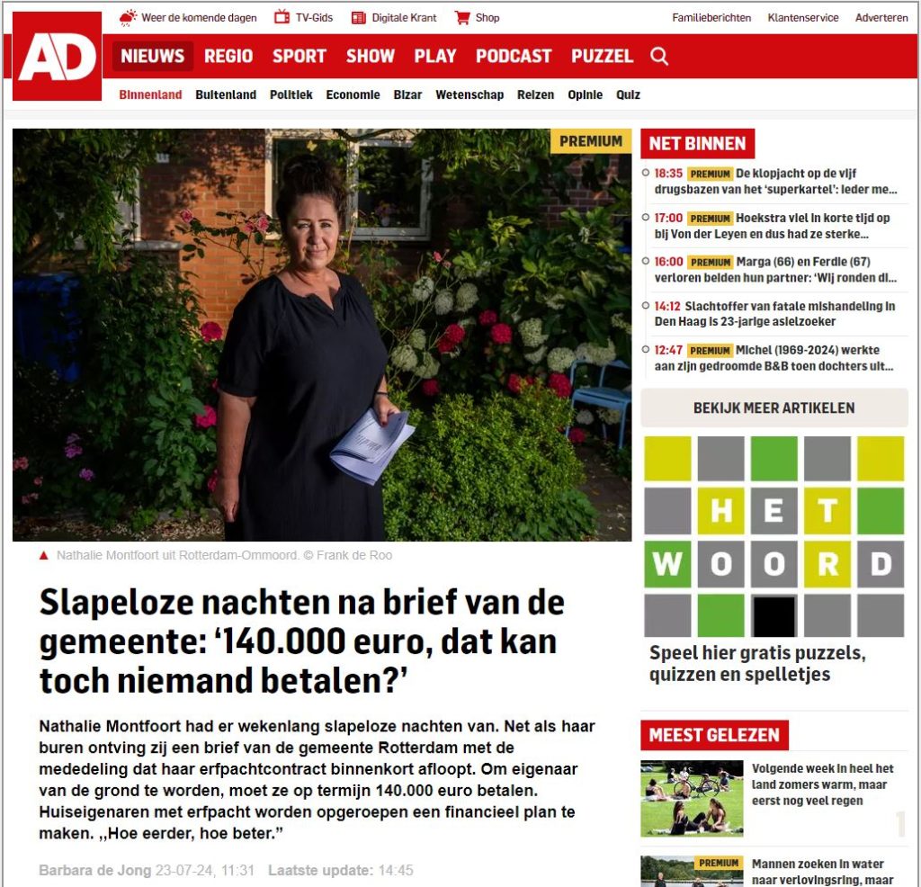 AD Erfpacht